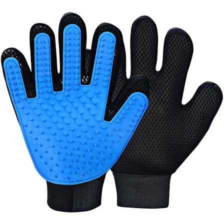 Børstehandske til hund og kat Venstre