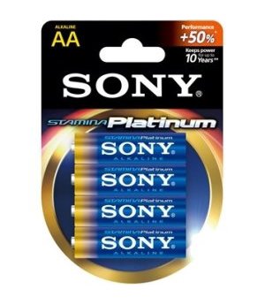 Batteri Sony AA (LR6) 4-pk.