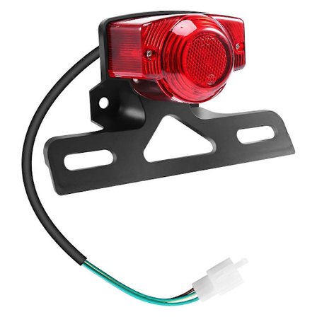 Baklys Motorsykkel Baklampe Baklykt for Honda Monkey Z50 Z50JZ Z 50 KDF Sykkel (FMY)