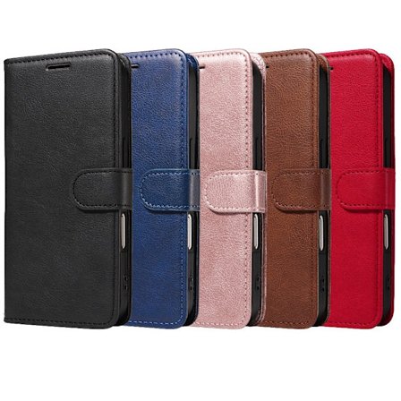 SKALO OnePlus 15 PU-nahka Lompakkokotelo - Valitse väri