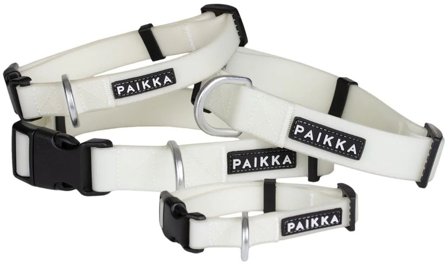 PAIKKA Glow Collar 2 x 30-40 cm White
