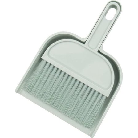 (Blå) Mini Dustpan Set, Mini Dustpan and Brush, Small Broom and Dustpan, Dust Brush Set for Kids, Adults, Home, Kitchen