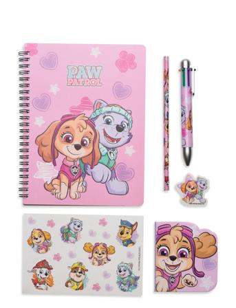 Paw Patrol Girls, Writing Set A5 With Multi-Col.pen Toys Creativity Drawing & Crafts Craft Craft Sets Pink Paw Patrol