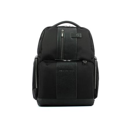 Piquadro, Fast-Check PC / i Pad Brief Connequ 15.6 Backpack Zwart, Heren, Maat:ONE Size
