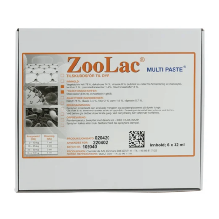 Zoolac Multi Paste, 6 x 32 ml