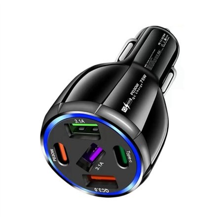 75W USB Type C-billadapter för laddning 3.0 för 13 12