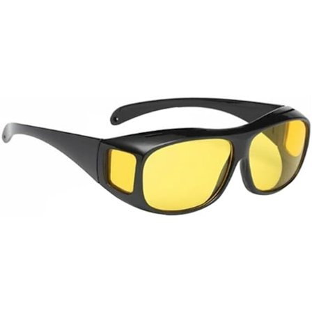 1 Yönäkölasit Polaroid Aurinkolasit Wraparound Yölasit Keltaiset Lasit Yöajoon Heijastamattomat Kääritty Aurinkolasit Ajolaseja