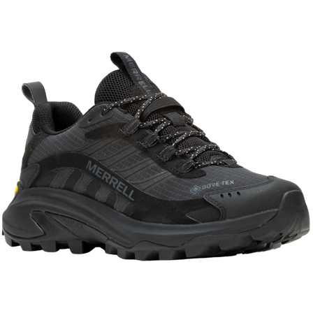 Merrell Womens Moab Speed 2 GTX Wide Black/Black