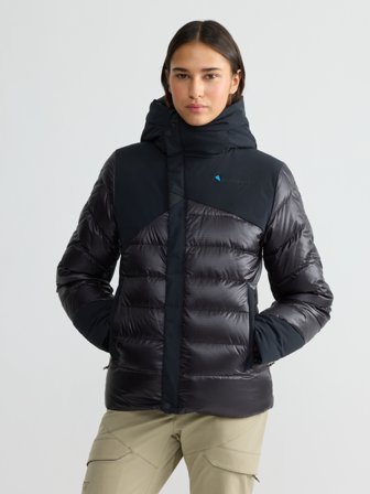 Klättermusen Rå Kapuzenjacke Damen - Raven - L