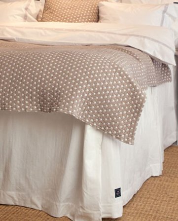 Lexington Icons herringbone bedskirt