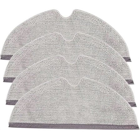 Förpackning med 4 tvättbara ersättningsborstar för MAX / MAX+ dammsugare