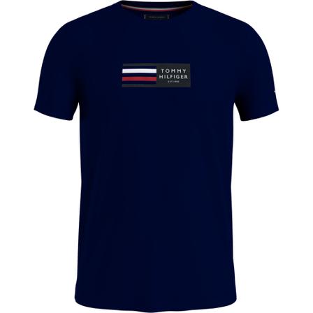 Tommy Hilfiger RWB Corp Grafic TEE Blå, Herre T-shirts