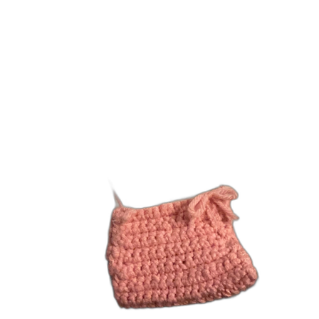 Custom stickad axelväska med eller utan rosett!