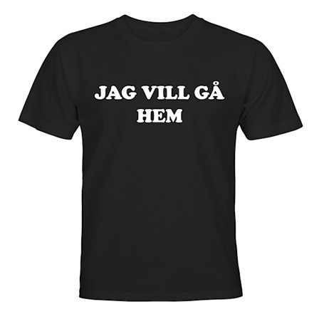 Jag Vill Gå Hem - T-SHIRT - BARN