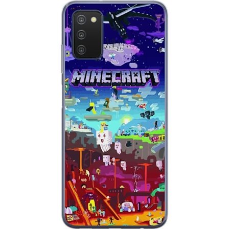 Yhteensopiva Puhelinkuori Samsung Samsung Galaxy A03s Minecraft