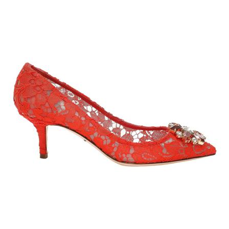 Dolce & Gabbana Pumps Rød, Dame, Størrelse: 35 EU