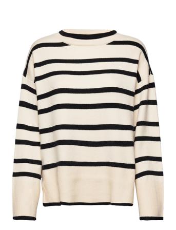 Vmsaba Ls Rollneck Blouse Pulllover Multi/mönstrad Vero Moda