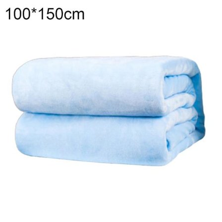 Polyester Myk Varm Ensfarget Teppe Sovepledd Gulvteppe for Hjem Soverom Sengetøy