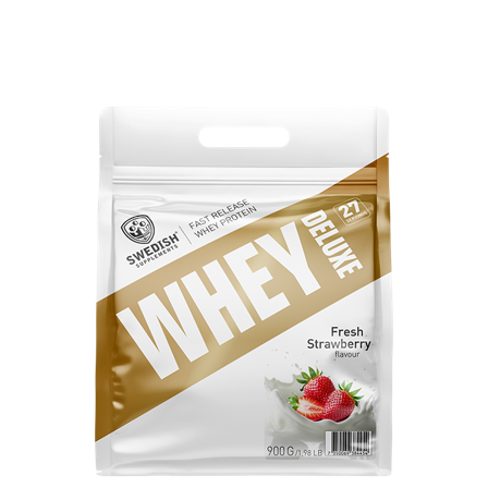 Swedish Supplements Whey Deluxe Vassleprotein 900 g