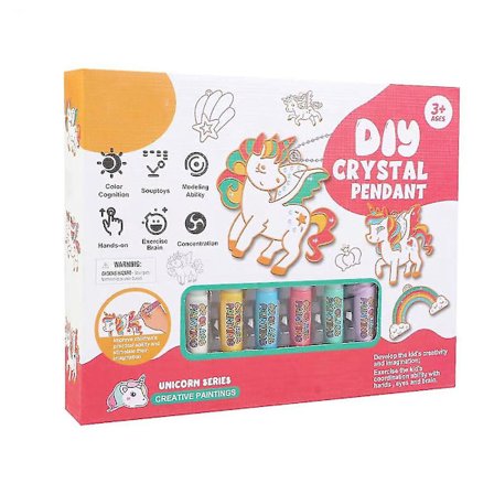 DIY Kristalli Maalaus Askarttelisetti, DIY Kristalli Riipussetti, Lasten DIY Kristalli Timanttimaalaus Askarttelisetti Lahja