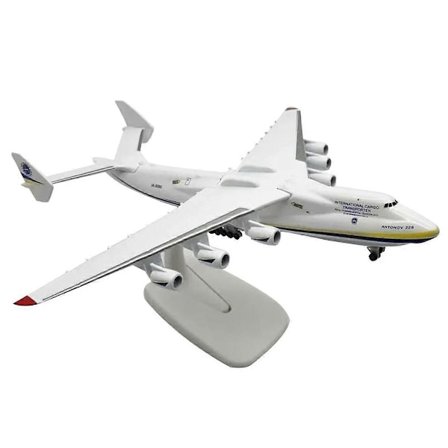 Metalllegering Antonov An-225 Mriya Flygplansmodell 1/400 Skalmodell Flygplansleksak för Samling