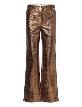 ROTATE Birger Christensen | Textured High Waist Pants | 36