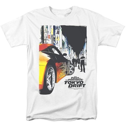 Fast And The Furious Affisch T-shirt Kläder
