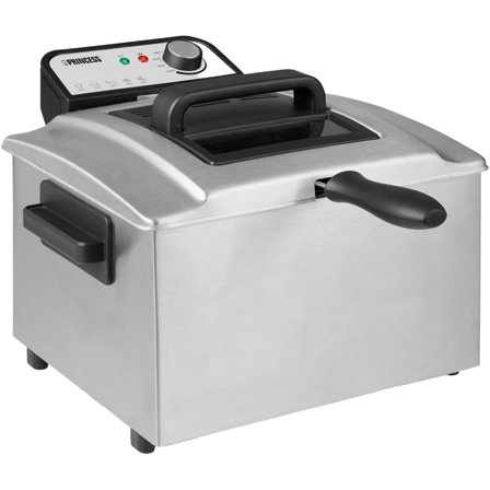 Princess fritös 5 liter, rostfritt stål | Köksmaskiner > Fritös | Bagaren och Kocken