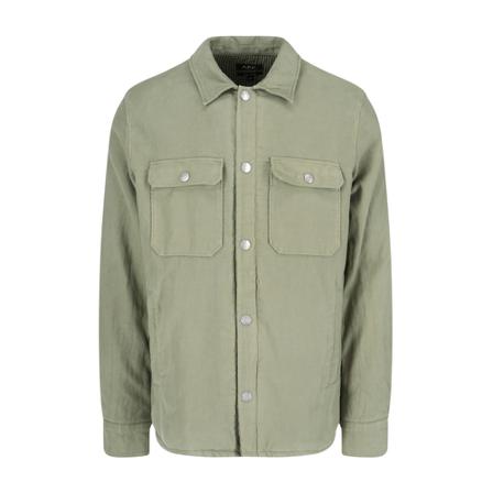 A.p.c. - Sommarjackor - Grön - Herr - Storlek: M, Herr, Storlek: M