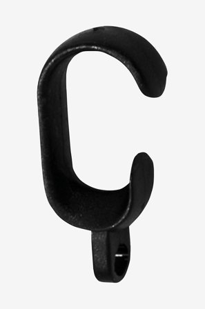 Hasta - Modena gardinring - Svart - Gardintilbehør - Fra Homeroom