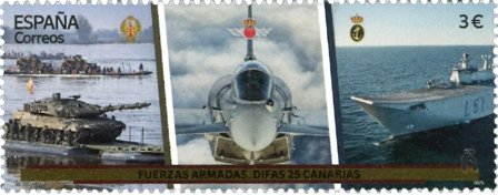 Spanien - Forsvarets dag 2025 - Postfrisk frimærke