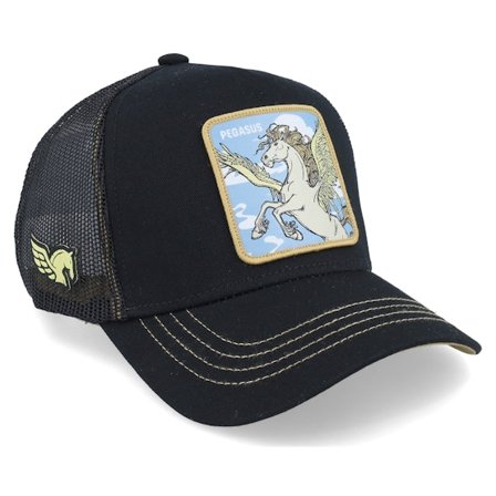 Capslab - Black trucker Czapka Z Daszkiem - Fantastic Beasts Pegasus Black/Brown Trucker @ Hatstore