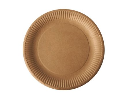 PAPSTAR Tallrik papper ø230mm brun 100/fp - Lyreco - Kök och servering - Engångsartiklar - Tallrikar - Papper
