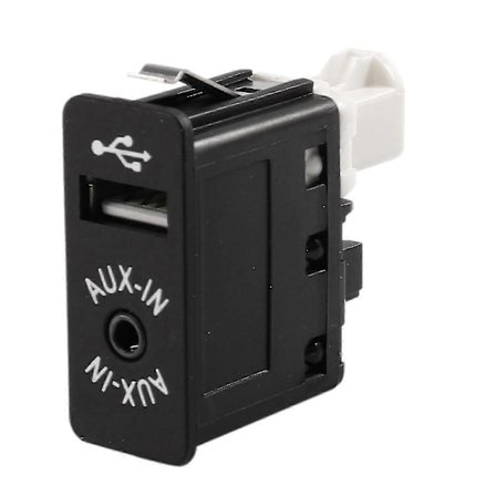 Bil USB Aux In-stik Auxiliær Indgang Adapter Til E81 E87 E90 F10 F12 E70 X4 X5 X6 [DB]