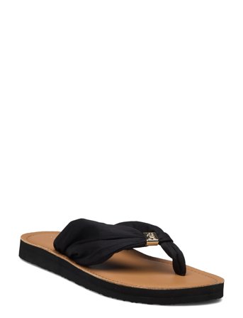 Th Elevated Beach Sandal Black Tommy Hilfiger