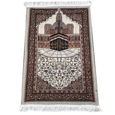 Muslimi rukousmatto islamilainen matto muslimi rukoukseen tapis de priere Islam punotut matot Vintage Pa