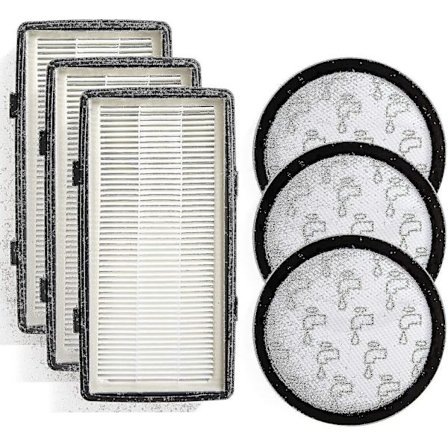 3 Sæt Zr903701 Filter Kit til Rowenta Silence Force Cyclonic 4aaaa (ro76xx) Ro7681ea Ro7691ea Ro7690ea Ro7649ea Ro7647ea Ro7663ea Ro7676ea