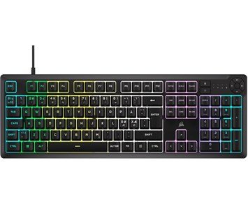 Corsair K55 Core RGB Gaming Keyboard - Fyndvara - Gamingtangentbord med tiozons RGB-belysning