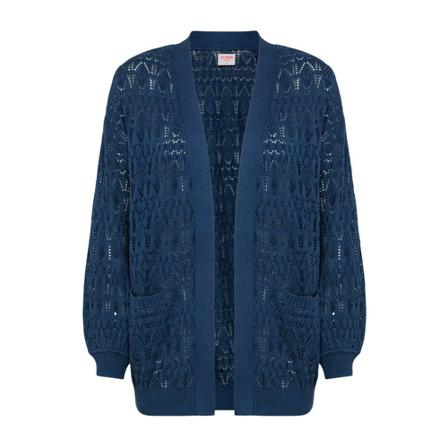 Sun68 K32231 Cardigan Blå, Dame Cardigans