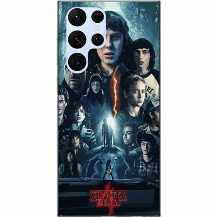 Samsung Galaxy S22 Ultra 5g Genomskinligt Skal Stranger Things