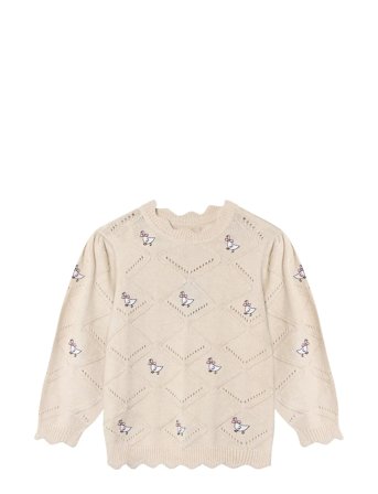 Fliink Alon Goose Pullover - Beige - 3 Y