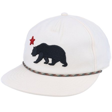American Needle - Beige snapback Cap - California Coachella Ivory Snapback @ Hatstore