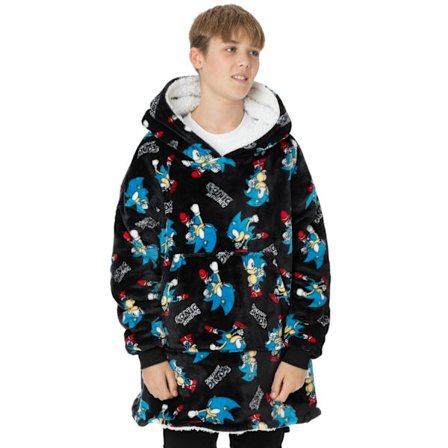 Sonic The Hedgehog Barn/Barn Oversized Hoodie Filt One V