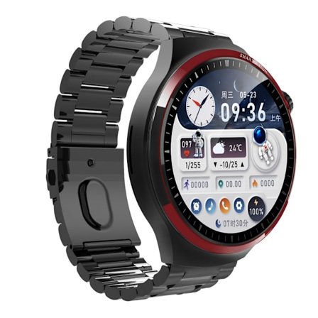 Ny G7 MAX+ smartwatch med NFC-åtkomstkort, kartbetalning, kompass, AI-röstassistent, sportfunktioner