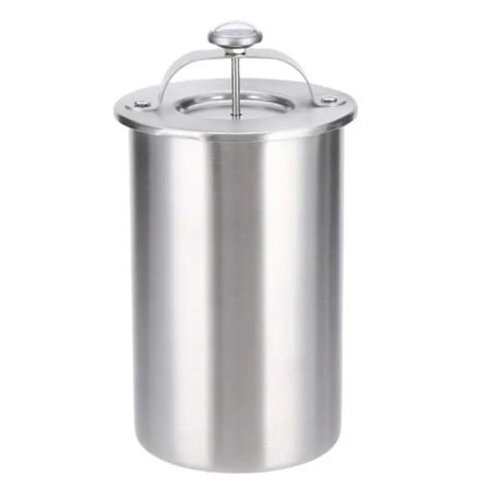 Ham-maskine i rustfrit stål med termometre, holdbar multi-anvendelig farsbrødsmaskine til fisk og fjerkræ