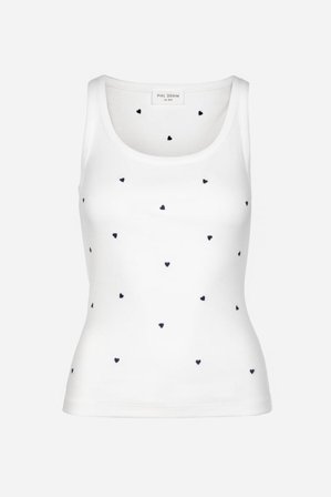 CAMILLA PIHL - Pam Rib Singlet - Navy - S