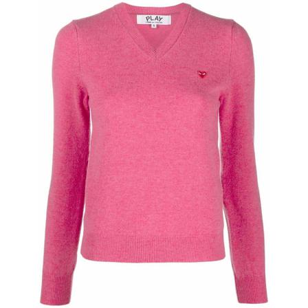 Comme des Garçons Play, Jersey Woman Roze, Dames, Maat:M