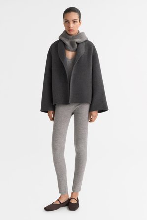 Soft Goat - Short jacket - Kaschmirjacke - M - Grey