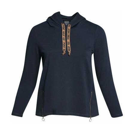 Pont Neuf Gerta Hoodie Blå, Dame