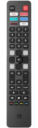 One For All URC4916 Replacement remote control Hisense TV